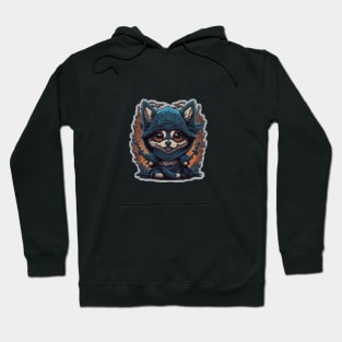 ninja doggy Hoodie